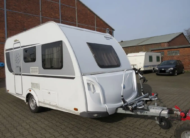 Caravane Knaus Sport 400 avec Mover, porte-vélos
